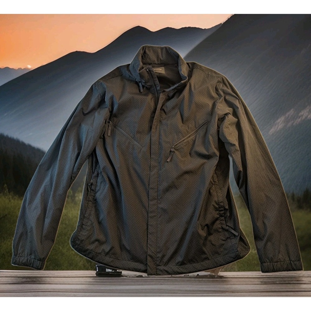 Theory Men's Full Zip Windbreaker Jacket Size Medium